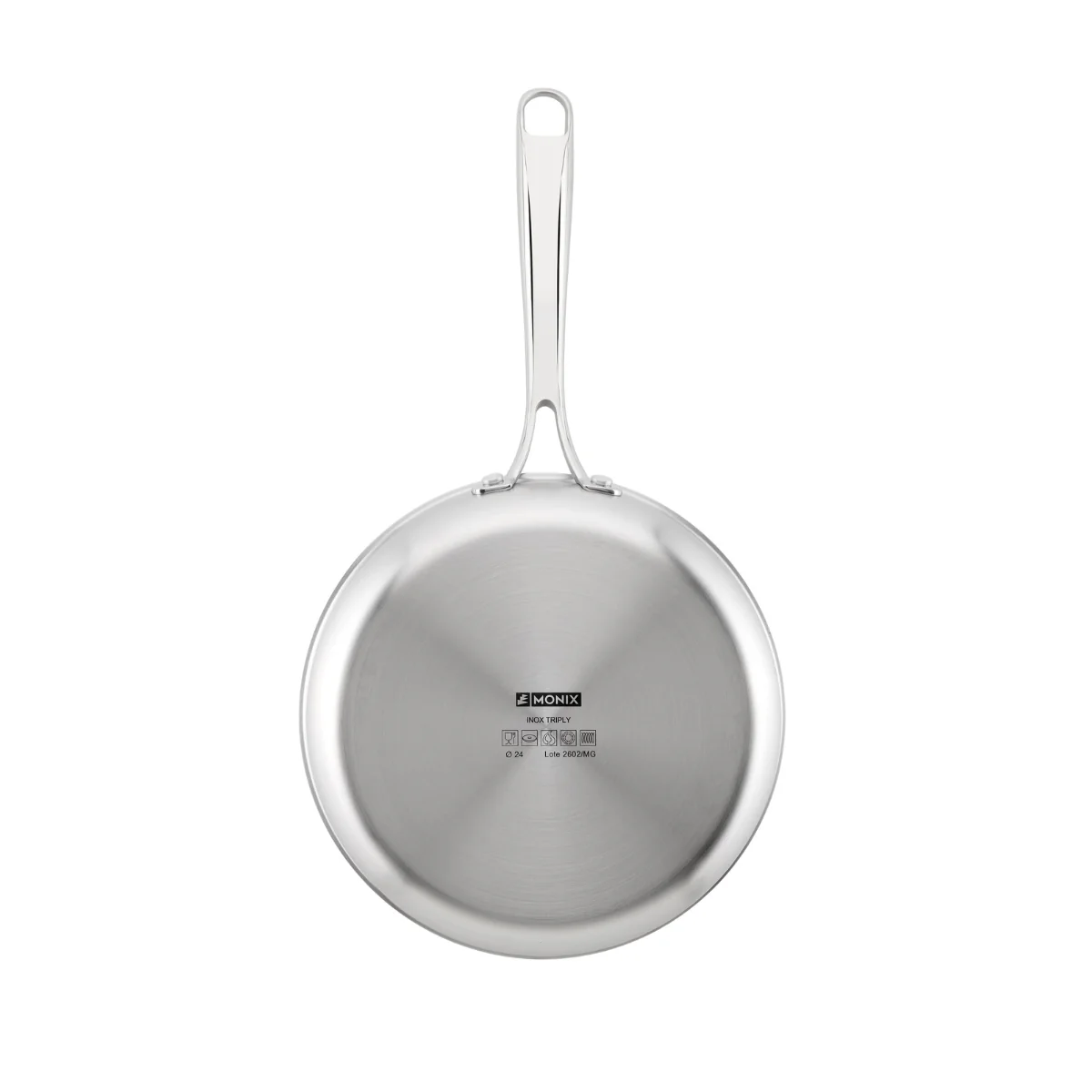 Set de 3 sartenes de acero inoxidable triply sin antiadherente Planet Inox - Image 9