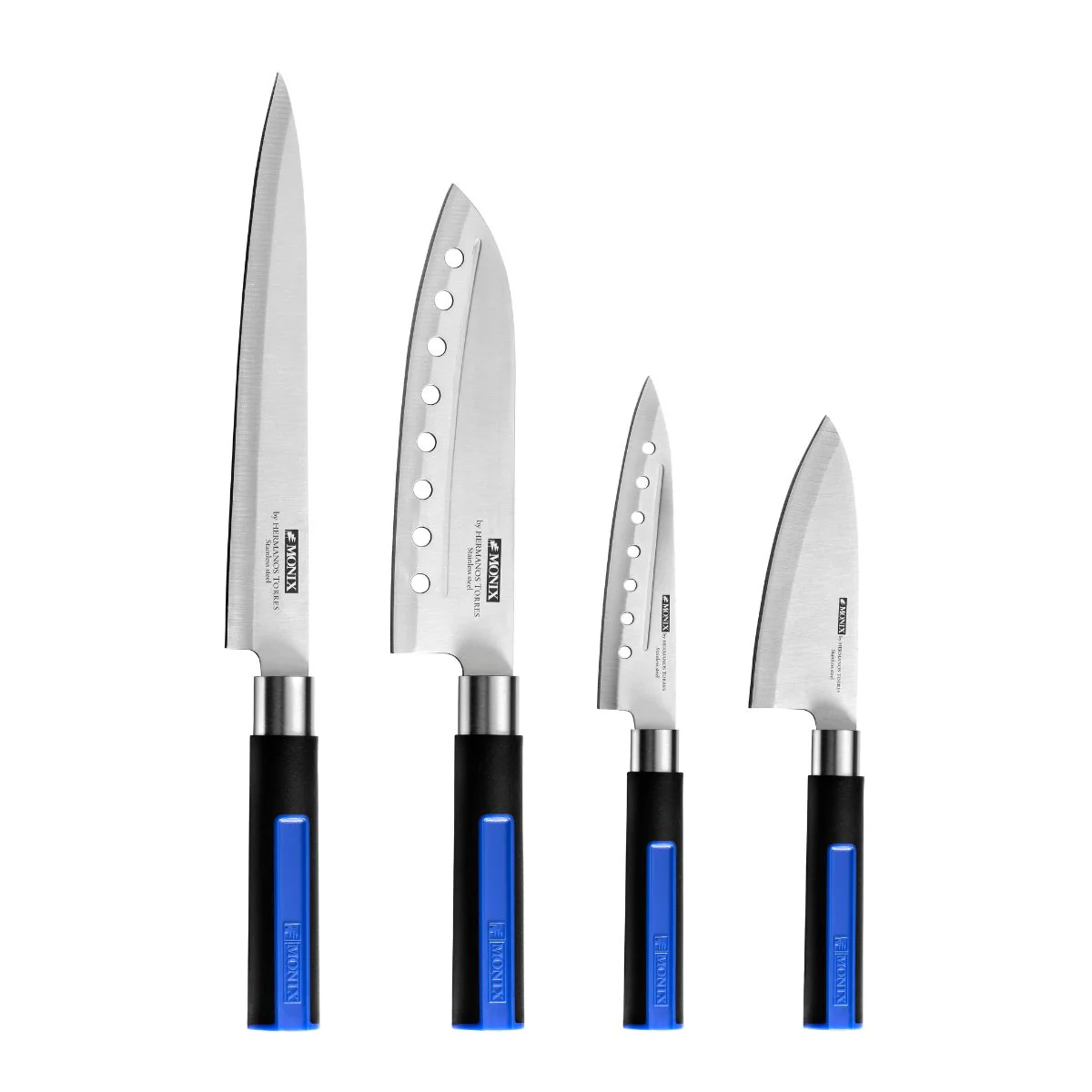 Set de 4 Cuchillos Japoneses Solid+